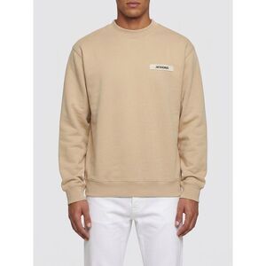 Jacquemus Men Jacquemus Logo Cotton Crewneck Sweatshirt
